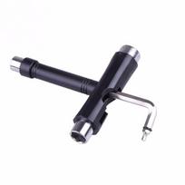 Mini Longboard Hoverboard Repair Lightweight Tighten Up Skateboard T Shape Wrench Adjusting Tool Multi-Function Key juoda