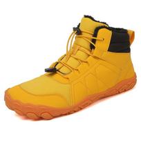 2024 Winter Waterproof Non-slip Mid Tube Snow Boots - Warm, Wear-resistant Cotton for Men & Women 40 yellow