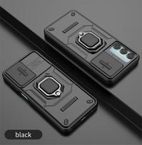 Šarvų dėklas, skirtas Samsung Galaxy A15 5G A25 A35 A55 A14 A34 A54 M15 M35 M55 apsauginis dangtelis žiedas Magnetinis laikiklis Coque Fundas Capa For Samsung A15 5G juoda