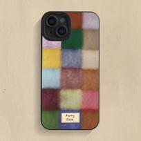 Cute Dopamine Color Block Match Plaid Case For Xiaomi Mi 14T 13T 12T Pro 14 13 12 11 Lite 5G NE Poco F6 F5 X5 M6 Pro Soft Cover For Poco F3 gray
