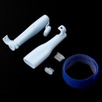 Patobulinta USB laido apsauginė mova Apple iPhone 13 12 11Pro XR įkrovimo laido vyniotuvas Type C Micro Android kabelio dėklas / dangtelis white