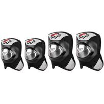 LMoDri 2Pcs Motorcycle Knee Pads Guards Sport Motocross Protection Roller Skating Elbow Knee Kneepad gray
