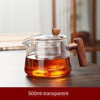 Stiklinis arbatinukas Atsparus aukštai temperatūrai stiklinis arbatinukas Stiklinis arbatos rinkinys Gaiwanas Infuzorius Arbatinukas infuzijai Virdulys Pu Erh puodai Puer