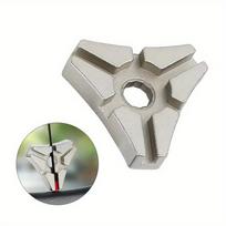 3 Sizes in One Bicycle Spoke Nipple Wrench Wheel Rim Truing Repair Tool Carbon Steel Robust Structure 1pc white