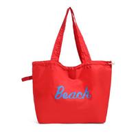 Summer Lazy Style Drawstring Canvas Bag Ins Korean Style Tote Bag Shoulder Bag