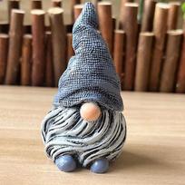 Dwarf Dwarf Decoration Jewelry Home Decoration Decoration Garden Decoration Resin Crafts mėlyna