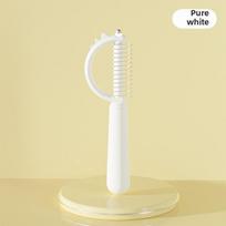 Cat Double-sided Open-knotted Small Dinosaur One-click Hair Removal Comb, Special Cleaning and Beauty for Dogs To Remove Floating Hair, Pet Cat Comb Universal white