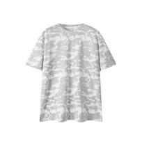 Ice Silk T-shirt Quick Drying Short Sleeved Summer Thin Breathable Loose Sports Ice Silk T-shirt XXL balta