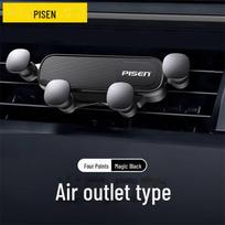 PISEN Car Phone Holder: Gravity-Based Mini Air Vent Mount