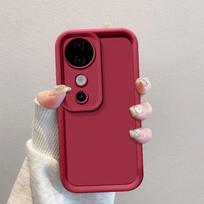 For vivo V50 Lite 4G Case vivo V50 Lite Phone Case V50 lite Cover Protection Shockproof Matte Back Cover protection Skin Feel vivo V50 Lite 4G brown