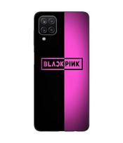 Maniacase Samsung galaxy A12 Blackpink black and pink case juoda