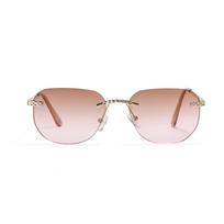 S3051 Square Rimless Glasses Men'S Diamond Trimmed Sunglasses Women'S Sunglasses
