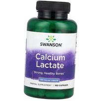 Kalcio laktatas, Calcium Lactate 100, Swanson 100 kaps. (36280138) 100caps