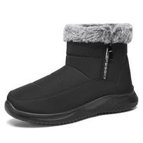 Dydžiai 39-44 Vyriški Moteriški Sniego Batai Unisex Platforma Madingi Vandeniui Atsparūs Laisvalaikio Batai Žieminiai Storas Kailis Šilti Lauko Kulkšnies Batai 36 gray