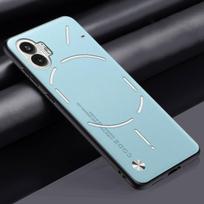 For Nothing Phone (2) Silicone Bumper Shockproof Phone Cases Back Cover Coque For Nothing Phone (2) Fundas Capa For Nothing Phone(2) šviesiai mėlyna spalva