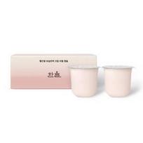 Hanyul Red Rice Moisturizing Elasticity Cream 30ml+30ml Refill Plan white