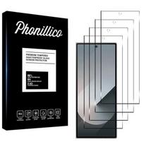 Tempered Glass for Samsung Galaxy Z FOLD 6 [4 Pack] Phonillico® Screen Protector Glass Film skaidri