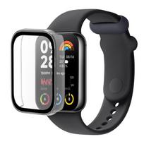 Suderinamas dėklas Xiaomi Smart Band 8 Pro - Kietas apsauginis skaidrus dėklas grūdintas stiklas Phonillico skaidri