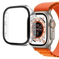 Case compatible with Apple Watch ULTRA 2 49 mm - Hard protective case transparent tempered glass screen Phonillico®