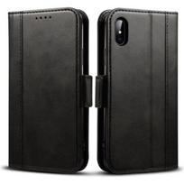 Coque Rabat - Premium - pour iPhone XS Max - Verre Trempé - Protection 360° - Noir
