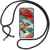 Necklace Case Lanyard for Google Pixel 9 Pro - Reinforced Anti-Scratch TPU with Black Lanyard