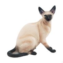 Katės Figūrėlės Modelis Namų Ekspozicijai Ir Augintinių Kolekcionieriams Sitting 8x4.5x7.6cm