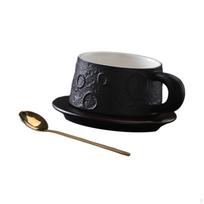 Cappuccino Mug with Smooth Finish, Comes Saucer and Spoon for Tea Time juoda