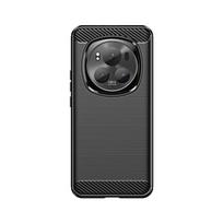 Atsparus smūgiams apsauginis telefono dėklas Honor Magic 6, minkštas silikoninis TPU galinis dangtelis, telefono dėklai Honor Magic 6 Pro Honor Magic 6 juoda