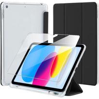 Case for iPad 11  A16 - BOOLING - Shockproof Protection - Tempered Glass - Black Pencil Holder juoda