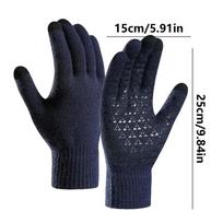 Winter Motorcycle Gloves Guante Heating Gloves Hand Warmer Full Finger Glove Guantes Moto Non-slip Riding Gloves for Fishing