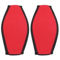 2pcs Diving Slap Mirror Strap Cover Underwater Dive Snorkeling Snorkel Cover Hair ProtectorRed