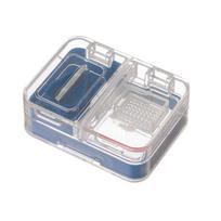 Portable Dispense Medicine Box Mini Small Pill Case Cutting Grinding Medicine Sealed Medicine mėlyna