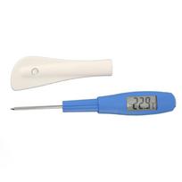 Silikoninis mentelė termometras skaitmeninis ekranas nerūdijančio plieno maisto gaminimo termometras maistui vandeniui L(for 6.5-9kg) white