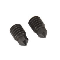 2Pcs Hotend Nozzle for Bambu Lab X1 0.2mm 0.4mm Hardened Steel 3D Printer Steel Nozzle for Repair
