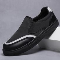 new extra large size men's shoes one-pedal lazy shoes casual shoes light sports shoes men's mesh shoes 9-8 39 juoda