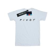 Friends Womens/Ladies Pivot Logo Cotton Boyfriend T-Shirt S