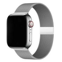milanietiška kilpa apyrankė Apple Watch dirželiui Ultra 49mm 46mm 45mm 44mm 41mm 40mm metalinė apyrankė iWatch serijai 9 8 7 6 5 4 3 SE 38mm 40mm 41mm
