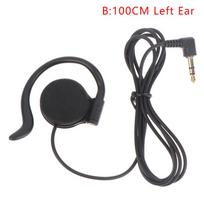 3.5Mm Listen Only Earpiece Headset Earphone For Radio Tour Guide System F4510A 100cm