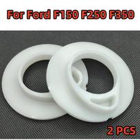 2pcs Front Suspension Coil Spring Lower Insulators For F150 F250 F350 Rear Wheel Drive (2WD) Models Only