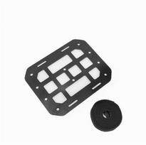 New Universal Tactical Rigid MOLLE Panel  Car Seat Back Headrest Organizer Black
