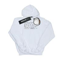 Tom And Jerry Mens Cartoon Dept Jerry Hoodie S balta