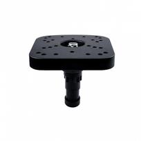5asd 360 Degree Rotation Fish Finder Holder Kayak Fishfinder Mounting Plate Fish Finder Mount Base Mount Fish Finder Bracket one size juoda