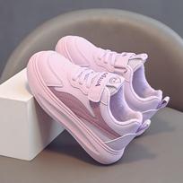 Balti aukštakulniai sportbačiai vaikams: Berniukų sportiniai bateliai ir mergaičių riedlenčių bateliai su aksominiu pamušalu Full Set Sizes 22 to 31 - Order 10 Pairs gray