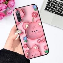 Skirta Xiaomi Mi 9 SE dėklas 9SE Spalvotas spaudinys Minkštas silikonas TPU Matinis telefono dėklas Mi9 Pro 4G 5G Fundas Mi 9 Lite Animacinis buferis For Xiaomi Mi 9 Lite pink