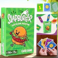 SLAP BURGER - A Fast-Paced Strategic Card Game, Ideal for Family and Party Entertainment