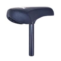 JayCreer BMX Saddle With Seat Post juoda