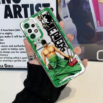 Ones Pieces Luffy Zoro Soft Phone Cover Case for Samsung Galaxy A71 A12 A52s A32 A52 A72 A31 A51 A16 A17 A21s A50 Galaxy A12 gray