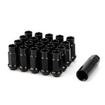 20pcs Wheel Nuts M12x1.5 Steel Colorful Racing Car nuts rims m12x1.5 Open-ended Lug Nuts 50MM For Chevrolet Subaru Hyundai M12x1.5 juoda
