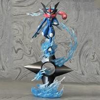 Pokemon Anime Figūrėlė Gk Greninja Vandens Šurikenas Tobulėjęs Augintinis Elfas Statulėlė Kūrybinga Lėlės Ornamentas Modelis Vaikams Kalėdinė Žaislo Dovana gray