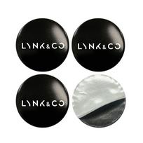 Car Wheel Center Cap with logo Car Wheel Center Caps Stickers Badges For Lynk&Co 01 05 09 02 Lynk Co 03 EM-F 06 Phev Accessories 55mm